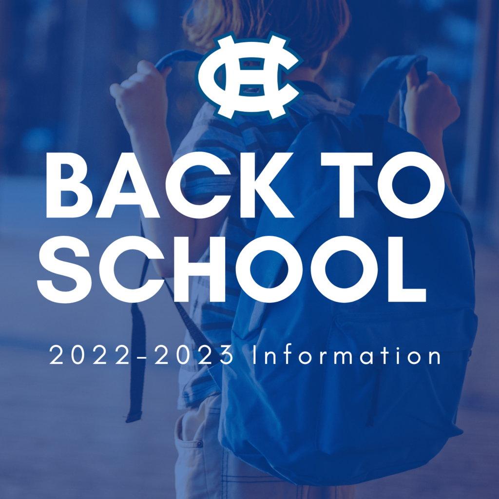 Back to School Information for All Campuses