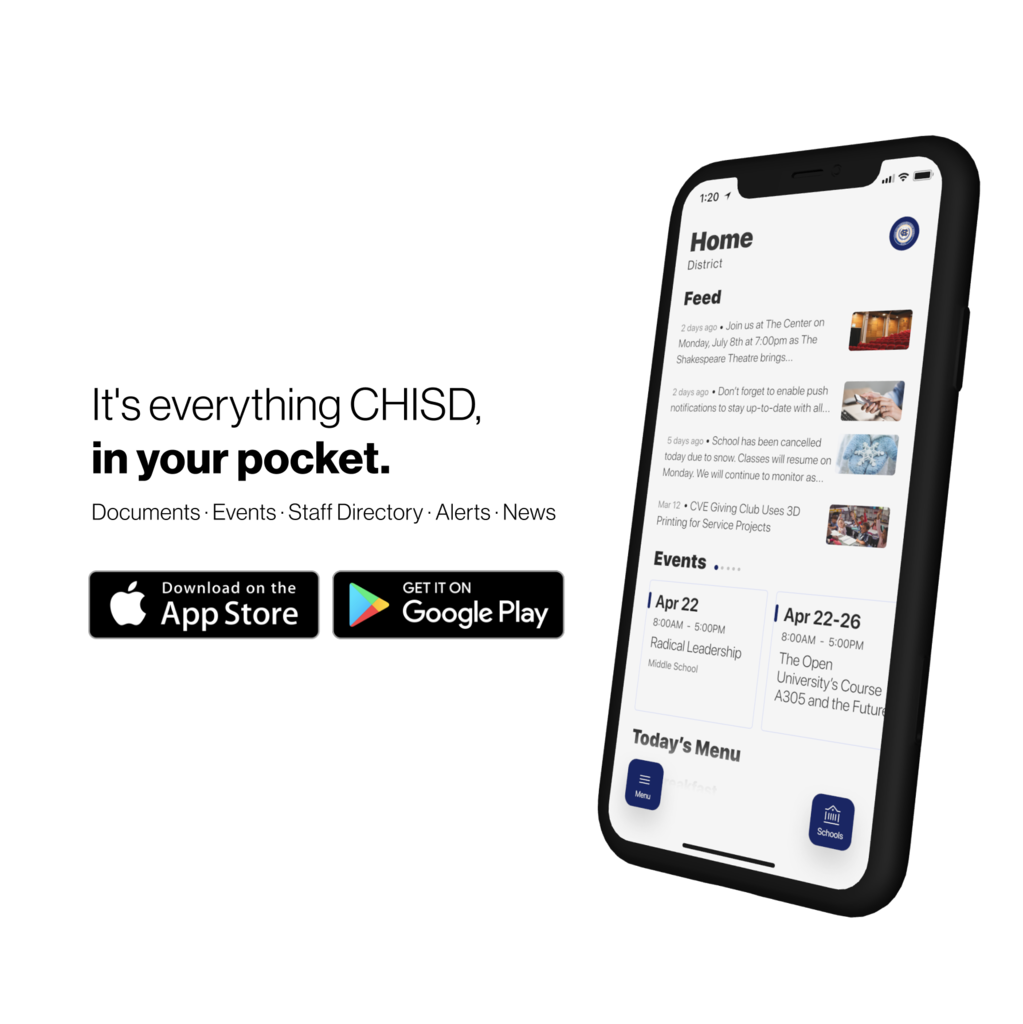 We are loving our new app! Access documents, news updates, and even emergency notifications, right from your pocket. Download for Android https://bit.ly/3c51hoy Download for iPhone https://apple.co/3QSPmZR