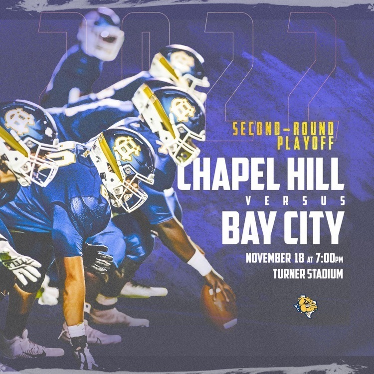 🏈Who’s ready for this Friday? Chapel Hill- Visitor Bay City- Home $7 tickets across the board. #HumbleTexasHereWeCome More information will be shared Monday: https://www.chapelhillisd.org